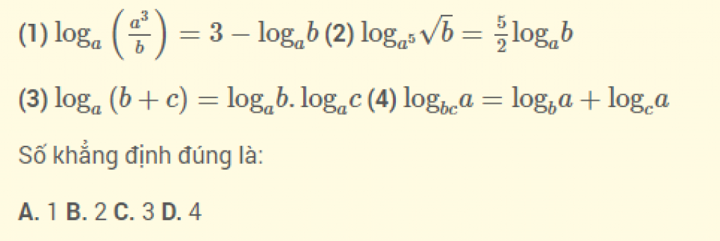 [ Công Thức Logarit ] Cơ bản, Nâng cao, Định Nghĩa