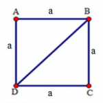 Công thức tính đường chéo hình vuông và bài tập có lời giải chuẩn 100%
