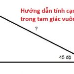 Công thức tính cạnh tam giác vuông cân khi biết cạnh huyền: Tìm hiểu về phương pháp và công thức tính chiều dài hai cạnh còn lại của tam giác vuông